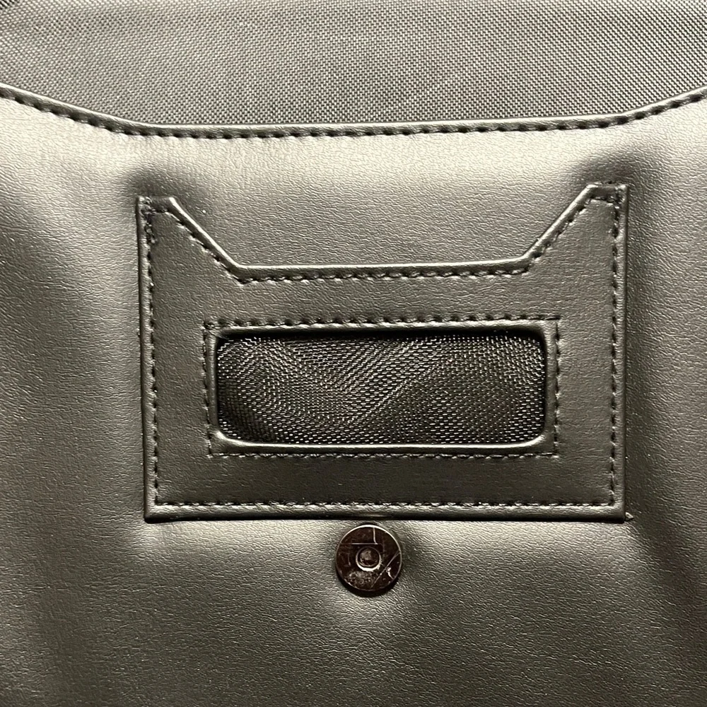 BMW Black Document Pouch with Roundel Logo Accent